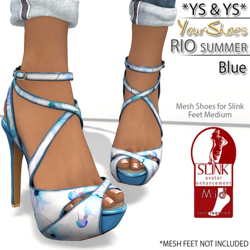 *YS&YS* Rio Shoes Summer Blue