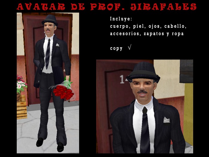 panel *** MAYA *** Avatar Jirafales