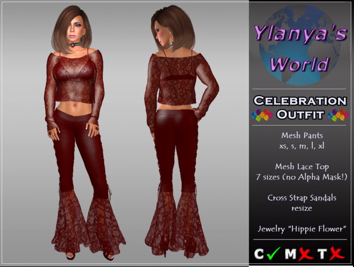 Celebration Outfit rojo