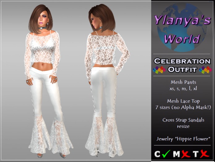 Celebration Outfit White