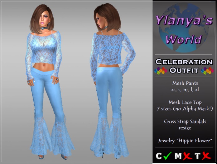 Celebration Outfit azul