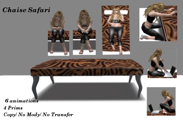 Chaise Safari Box