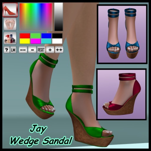 Jay Wedge Sandal