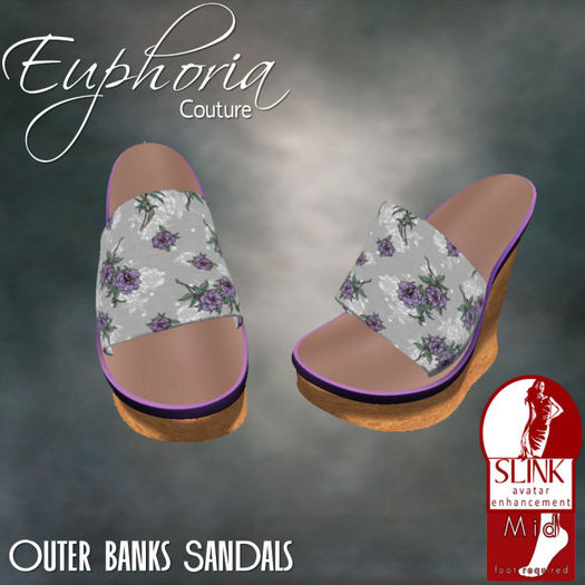 EC - Outer Banks - Sandals - Purple