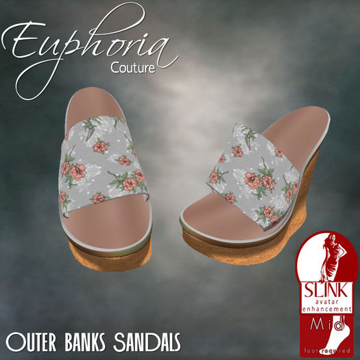 EC - Outer Banks - Sandals - Peach