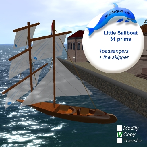 Little Sailboat 31 prim