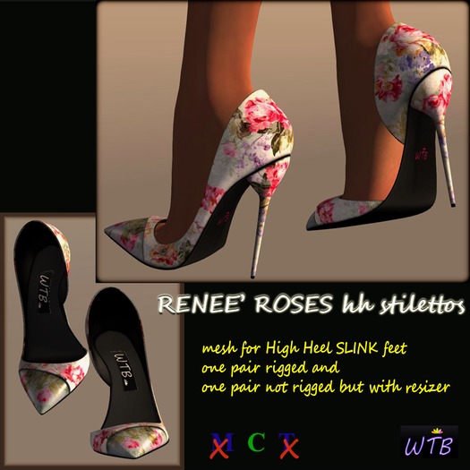 WTB * RENEE' ROSES hh stilettos for high SLINK feet