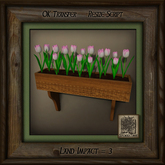 Rustic Wood Planter Dn