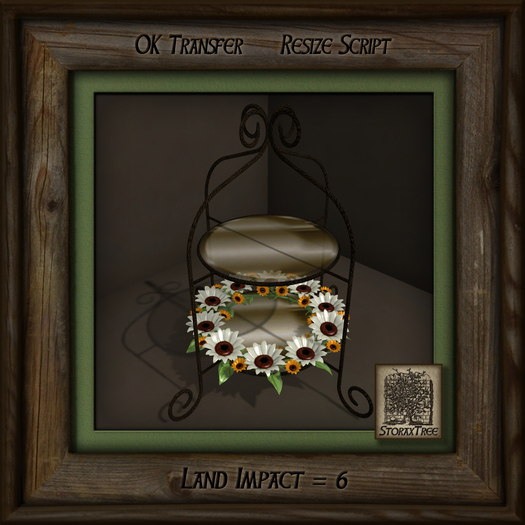 Sunflowers Display Rack Iron s
