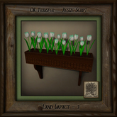 Rustic Wood Planter Fq