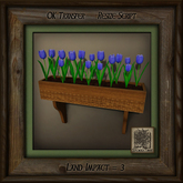 Rustic Wood Planter Df