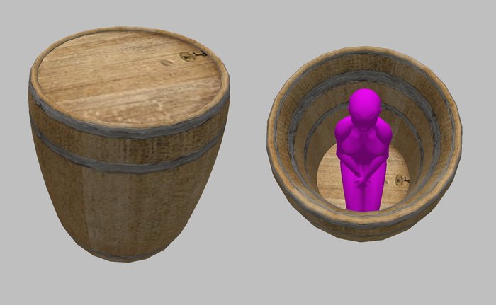 ~CA~ Barrel Hiding