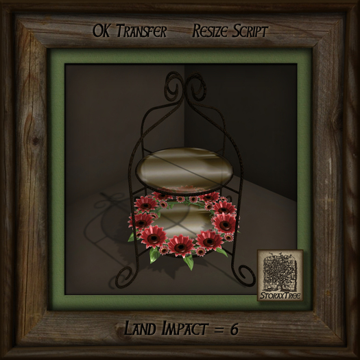 Sunflowers Display Rack Iron f