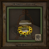 Sunflowers Display Rack Rattan b