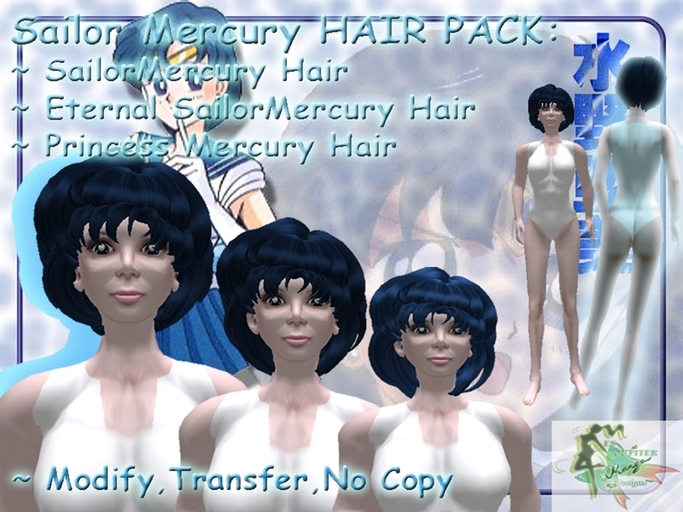 ☿ SAILORMERCURY HAIR PACK ☿