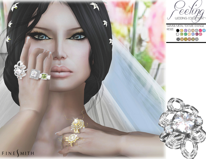 F I N E S M I T H -FEELINGS engagement/ wedding rings