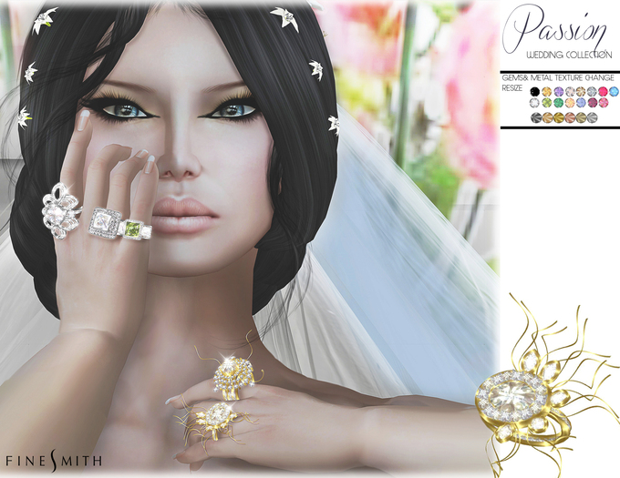F I N E S M I T H -PASSION engagement/ wedding rings