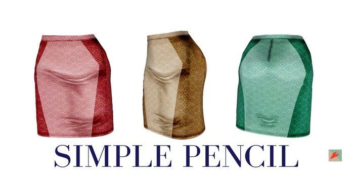 Paper Heart - Simple Pencil - Mustard