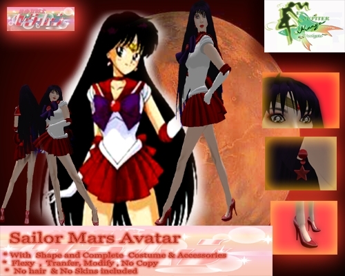 SAILOR MARS AVATAR