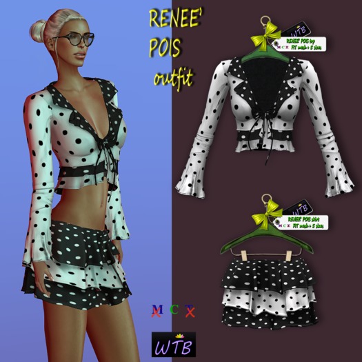 WTB * RENEE' ROSES mesh outfit