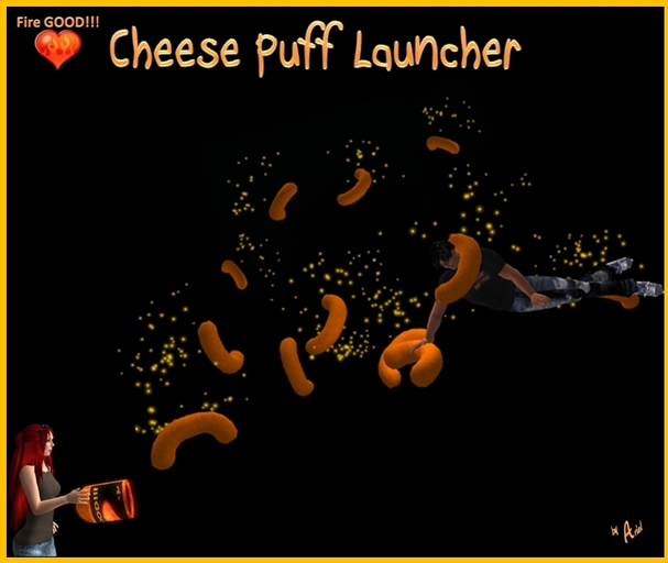Fire GOOD!!! Cheese Puff Launcher