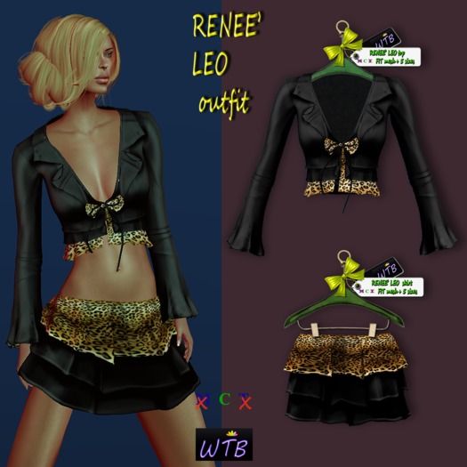 WTB * RENEE' ROSES mesh outfit