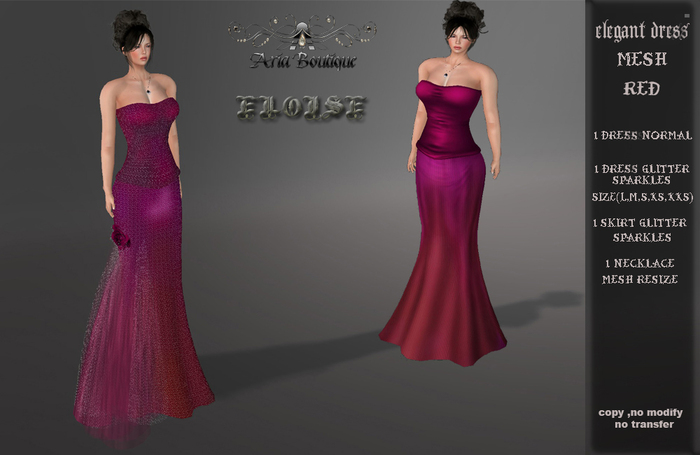 ARIA BOUTIQUE_Eloise-red