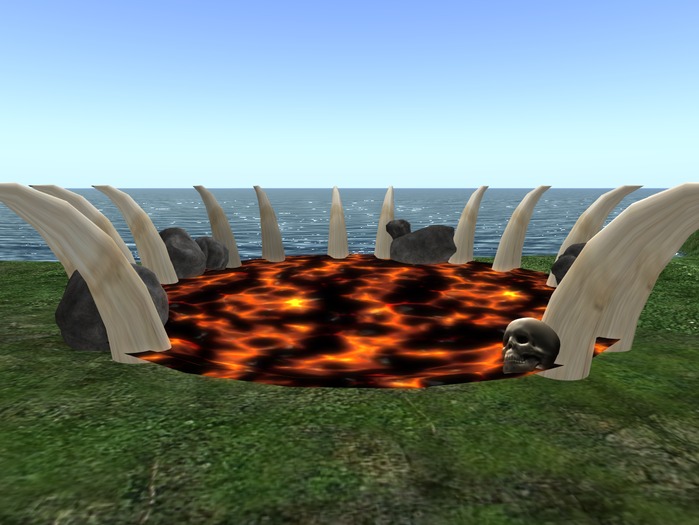 Breedables pen/platform V.2 With Moving lava