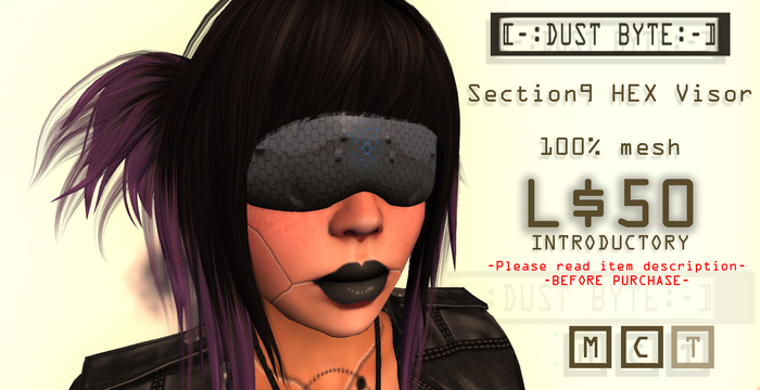 [-:DUST BYTE:-] S9 HEX Vis (BOXED)
