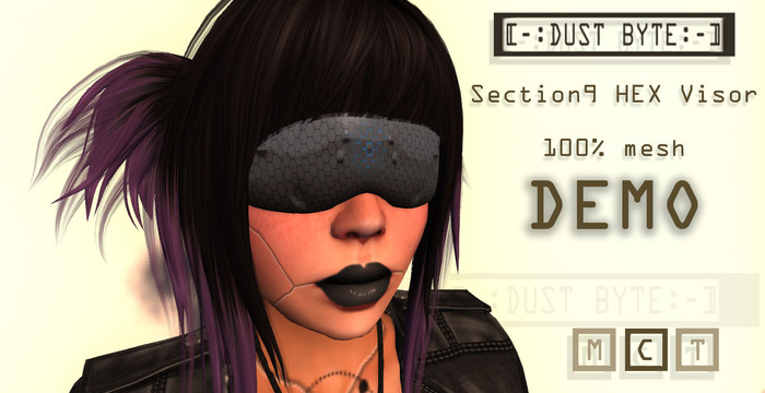 [-:DUST BYTE:-] Section 9 HEX Vis DEMO (BOXED)