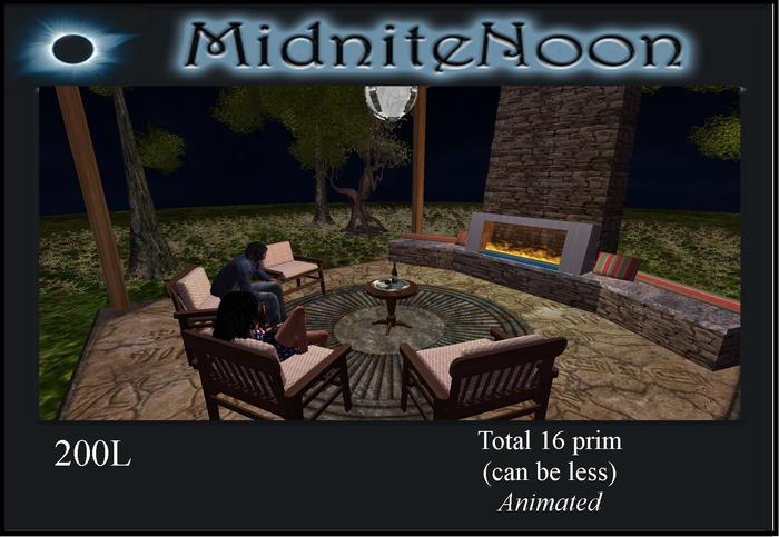 Modern Fireplace n Arbor Sale Box