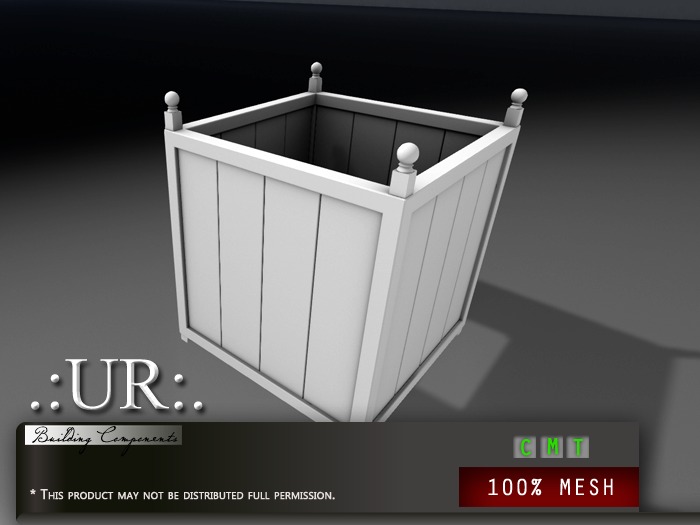 .:UR:. Reader Living Room Set - Vase (full perm mesh)