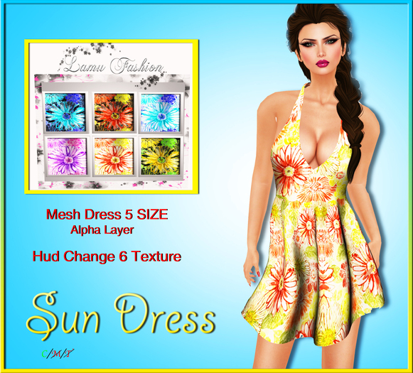 -Lamu Fashion-Sun Dress 6 Change Texture !DISCOUNT!