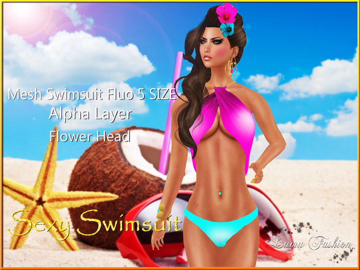 -Lamu Fashion-Swimsuit Fluo !DISCOUNT!