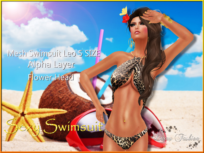 -Lamu Fashion-Swimsuit  Leo !DISCOUNT!