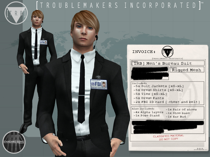 [TRB] Men's Bureau Suit