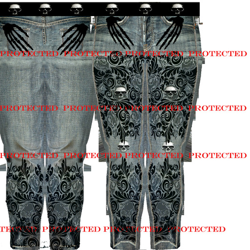 Jeans  R&Bs  SkullHandsSmallPockets