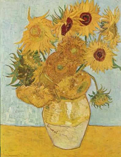 quatorze tournesols Vincent VanGogh
