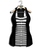 .:Vitrimi: Dress & Vest Striped