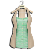 .:Vitrimi: Dress & Vest Aztec Green