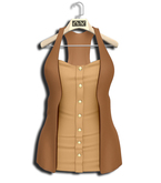 .:Vitrimi: Dress & Vest Beige/Tan