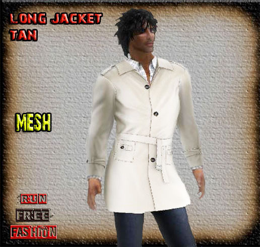 *RFF*Long Jacket Tan