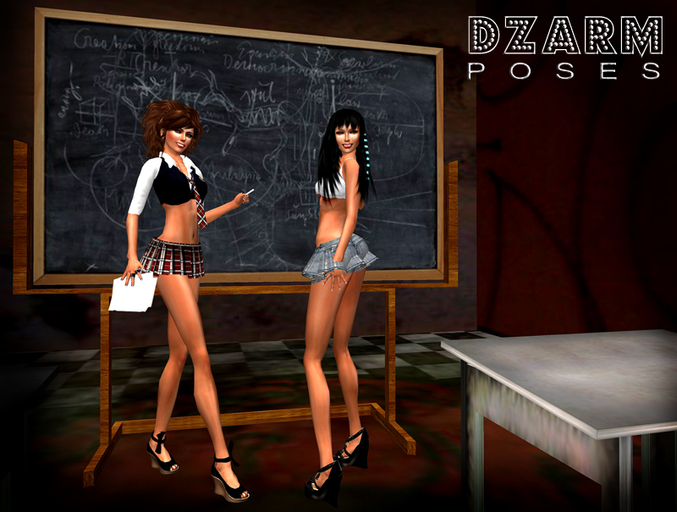 **DZARM Poses** /COLLEGE GIRLS/