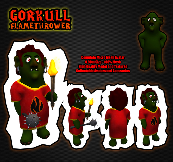 [LR]Gorkull Flamethrower (Boxed)