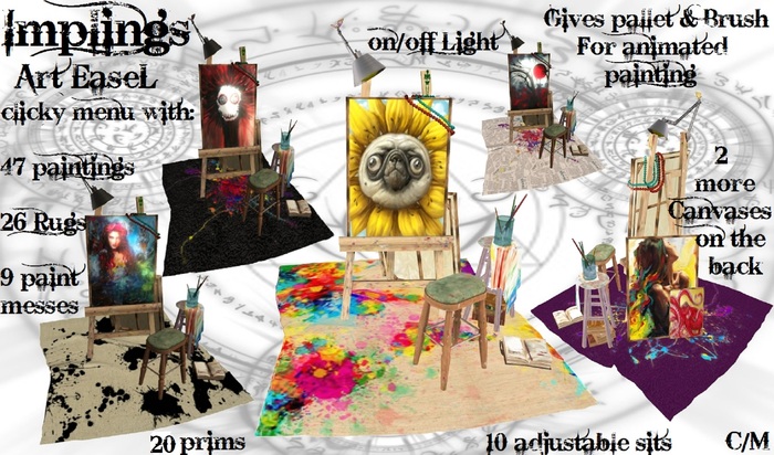 Implings::.. Art Easel (Boxed)