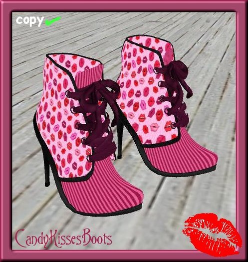 Absinthe, Art & Angels - CandyKisses Boots