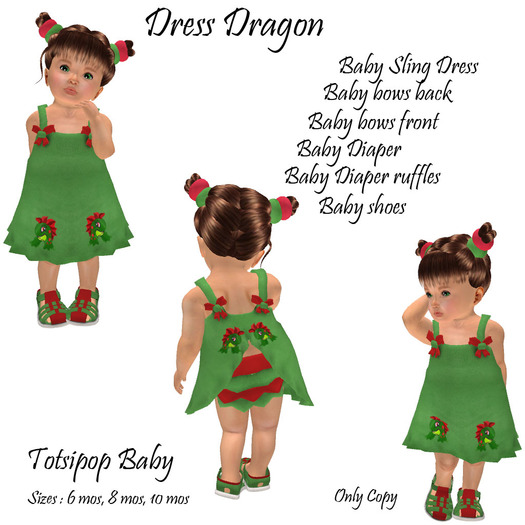Totsipop Dress Dragon