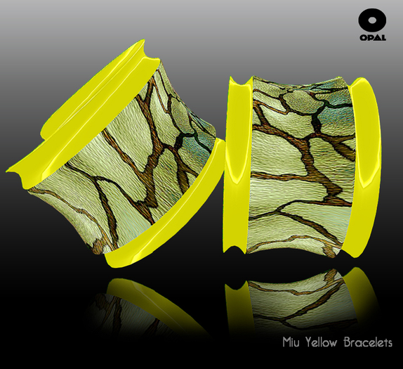 {Opal}Taiyo Orange Bracelets