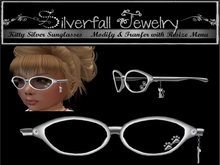Kitty Silver Sunglasses for Toddleedoo