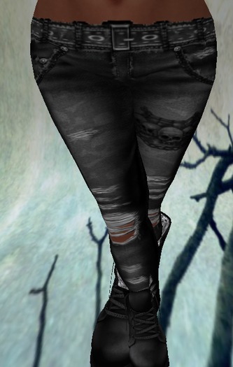 Brown Beauty skinny denim jeans